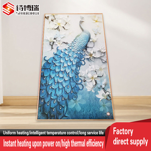 Panel de Calefacción Decorativo de Grafeno con Infrarrojos Lejanos, Pintura Artística, <span class=keywords><strong>Termostato</strong></span> Inteligente, Impresión Personalizable, Resistente al Agua y al Fuego - Product Image 2