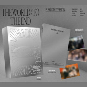 KPOP ATEEZ the WORLD to the END PLAY CD Código Digital Oficial, Regalo Coleccionable del Grupo de Chicos Coreanos, Bluewave, Todas las Edades - Product Image 3