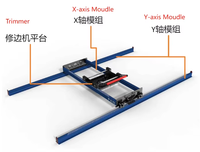 Twotrees RS-200 DIY CNC Router Sled 800*1780*80mm Planche de fraisage pour bois avec système de dépoussiérage et gabarit de travail du bois
