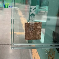 Vidrio laminado templado duradero, techo transparente, piso de vidrio, escalera, valla de vidrio, balaustrada, proyecto de techo transparente