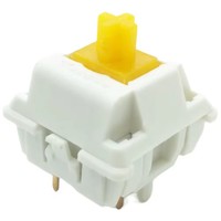 Interrupteurs de clavier mécaniques d'usine personnalisés Bin Duck Switch Boîtier en nylon UHMWPE Stem Progressive Gold Spring 63.5g