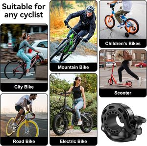 Sonnette de vélo certifiée MFI avec traqueur GPS, sirène antivol et contrôle par application 4G pour AirTag et Find My Device (iOS) - Product Image 3