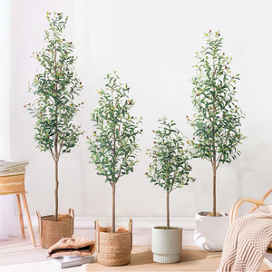 Fábrica Haihong, venta al por mayor, <span class=keywords><strong>olivo</strong></span> artificial de alta calidad, nuevo diseño, plástico falso para el hogar, centro comercial, <span class=keywords><strong>tienda</strong></span> - Product Image 1