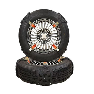 Chaînes à neige en caoutchouc antidérapantes pour voitures, berlines, SUV, utilisation hivernale - Product Image 2