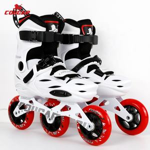 <span class=keywords><strong>Patines</strong></span> en Línea Ajustables de <span class=keywords><strong>3</strong></span> <span class=keywords><strong>Ruedas</strong></span> Personalizados para Niños con <span class=keywords><strong>Ruedas</strong></span> de PU y Rodamientos ABEC-7 para Niños, Niñas y Adolescentes - Product Image 3