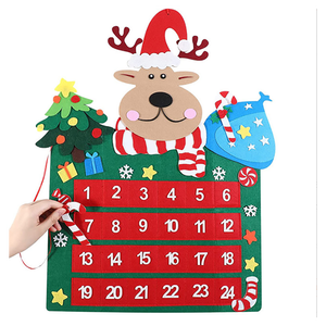 ตุ๊กตาปรับแต่งได้ปฏิทินของตกแต่งต้นคริสต์มาสสำหรับงานปาร์ตี้วันหยุดของเล่นส่วนลดสำหรับซัพพลายเออร์จีน - Product Image 1