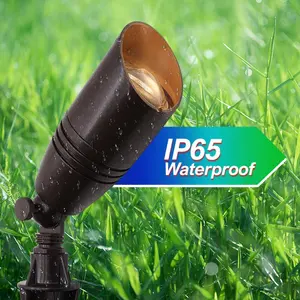 Chất lượng cao lên xuống IP65 nhôm không thấm nước ngoài trời Spotlight sân vườn bãi cỏ LED điện áp thấp cảnh quan ánh sáng đèn