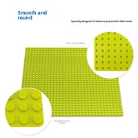 [Directo de Fábrica] Bloques de Construcción de Partículas Pequeñas 32x32, Base de Plástico para Ensamblar, Ladrillos de Pared DIY/MOC, 25 Piezas