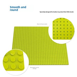 [<span class=keywords><strong>Direct</strong></span> Usine] Plaque de base pour blocs de construction à petites particules 32x32, briques murales en plastique assemblées DIY/MOC, 25 pièces - Product Image 3