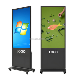 43 50 55 65 inch trong nhà đứng màn hình cảm ứng kỹ thuật số Bảng điều chỉnh dọc LCD hiển thị Totem kỹ thuật số biển màn hình quảng cáo - Product Image 1