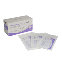 JNCMED Vicryll Polyglactin 910 PGLA Suture chirurgicale synthétique tressée résorbable stérile avec aiguille, toutes tailles personnalisables