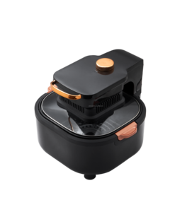 Ohigitechi 6L Friteuse à air à haute efficacité sans <span class=keywords><strong>huile</strong></span> avec couvercle en verre transparent et opération facile pour frites croustillantes poulet <span class=keywords><strong>poisson</strong></span> - Product Image 6