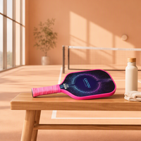 Raqueta de Pickleball Certificada por la USAPA, Núcleo de Panal de Abeja de 16 mm, Caja de Color, Moldeado Integrado por Presión en Caliente, Fibra de Carbono T700, Acabado Mate, Magnética