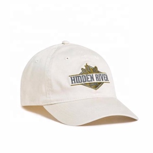 Oem bán buôn 6-Panel CHA cap thể thao Mũ bóng chày với tuck-đi Dây đeo khóa đóng cửa thêu logo 100% cotton phổ biến - Product Image 1