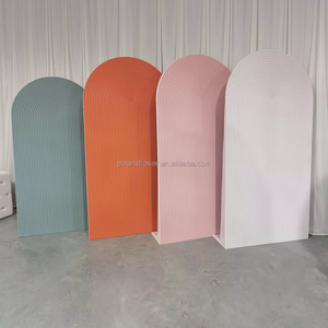 Luxe Bruiloft Decoraties Decoraties Feest Rimpel Achtergrondpanelen - Product Image 4