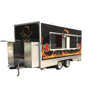 Mobile Food Truck Popcorn Fully equipped Concession Catering Trailer