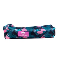 Canapé-lit gonflable confortable comme un nuage, forme banane, lit d'air, capacité 200 kg, chaise longue pour le camping