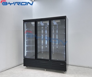 Cửa hàng tạp hóa Byron hiển thị tủ lạnh Tủ đông/tủ đông dọc/tủ đông hiển thị cửa hàng tạp hóa tủ lạnh hiển thị sản phẩm - Product Image 2