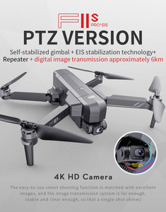 Dron con Cámara SJRC F11S 4K PRO+, <span class=keywords><strong>GPS</strong></span> <span class=keywords><strong>Profesional</strong></span>, Gimbal de 2 Ejes, 26 Minutos de Tiempo de Vuelo, Control por Gestos, Plegable, Quadcopter - Product Image 6