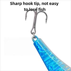 Juego de Señuelos VIB SNEDA de 85 mm y 34 g, Señuelos de Vibración de Columna de Agua Completa, Señuelos Duros de Largo Alcance para Pesca de Lubina - Product Image 5