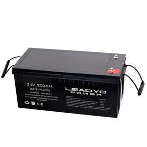 Paquete de Baterías de 24V 200Ah, 12V 24V 100Ah 200Ah, con BMS Integrado de 200A, Baterías de Iones de Litio de Ciclo Profundo para Energía Solar - Product Image 2