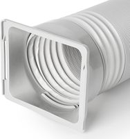 Connecteur de tuyau d'évacuation d'air portable de 5,9 pouces, raccord de tuyau de climatiseur, adaptateur de fenêtre, accessoires