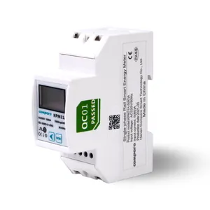 APPスマートスイッチを介したエネルギーメーターWIFIリモートコントロールラッチングリレー付き単相エネルギーメータープリペイドメーター価格
