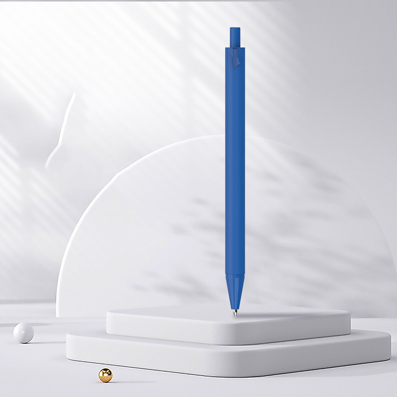 Good Quality Low Multicolor Soft Rubber Coated Retractable Ballpoint Pen with Custom Logo