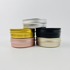 Boîte de conserve ronde en métal de qualité alimentaire 30 ml 50 ml 60 ml, conteneur d'emballage en aluminium pour <span class=keywords><strong>caviar</strong></span>, boîtes de luxe personnalisées pour <span class=keywords><strong>caviar</strong></span> - Product Image 1