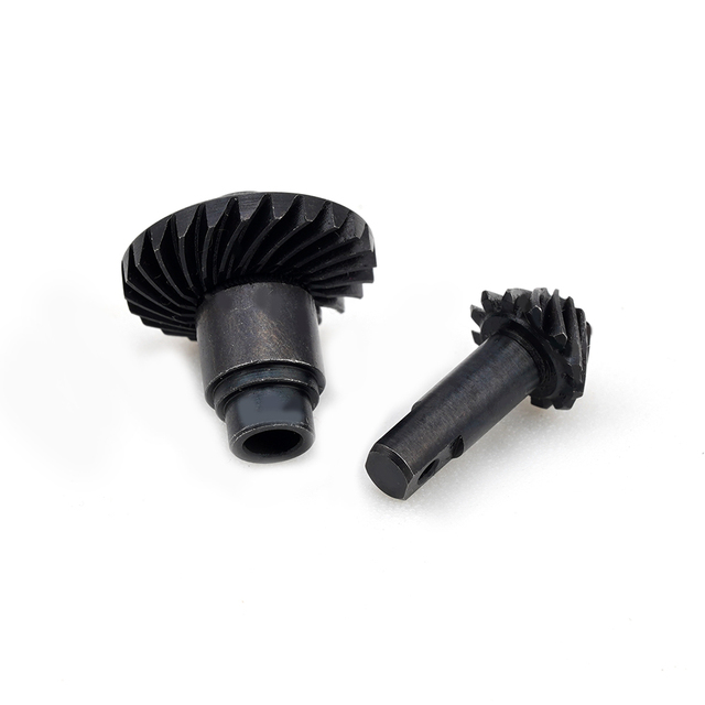 OEM High Quality Wholesale Remote RC Car Parts 1/18 TRX4M Front Rear Axles 24T/12T Alloy Steel Helical Gear Set