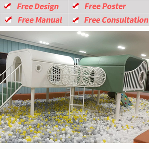Equipo de Juegos Interior Resistente a Impactos para Niños con Laberintos de Túneles Suaves y Protección de Seguridad para Uso Comunitario - Product Image 3
