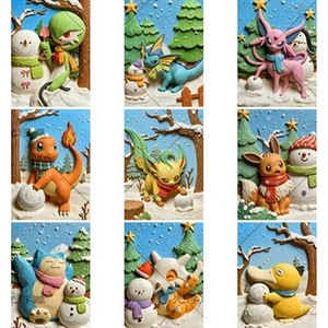 PY Z-A Carta <span class=keywords><strong>da</strong></span> Collezione <span class=keywords><strong>con</strong></span> Incisione in Rilievo, Carta Pokémon, Gioco <span class=keywords><strong>da</strong></span> Tavolo, Blind Box Edizione Limitata POKE, Fan Art Personalizzato, Regalo all'Ingrosso per Bambini, Personaggio dei Fumetti - Product Image 5