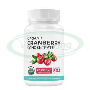 Private Label Vitamin C <b>Collagen</b> Cranberry Extract Tablets Pills Probiotics <b>Supplement</b> Cranberry Tablets - Product Image 1