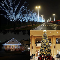 Motif personnalisable Noël Quatre-coin Vent Portable Lanterne Atmosphère De Noël Lumière Décoration Ornements Convient