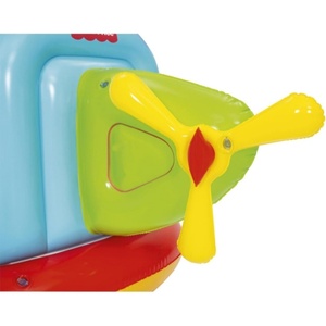 Piscina de Pelotas Inflable de PVC con Forma de Helicóptero 155*102*91 CM para Niños, Diversión Interior y Exterior con Amigos, Pelotas no Incluidas - Product Image 3
