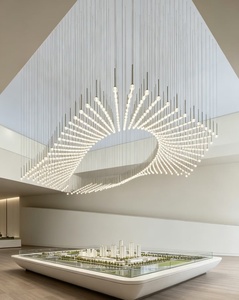 Lustre sur mesure de luxe de grande taille BGST Mall pour salle de banquet, centre commercial, grand projet de luxe, hall d'hôtel, luminaires de plafond - Product Image 4