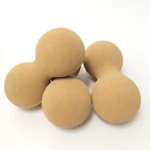 High Quality Handheld Ball Peanut Cork Roller Ball Massage For Muscles