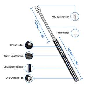 Briquet électrique le plus vendu au monde pour cuisinière à gaz BBQ Grill <span class=keywords><strong>Camping</strong></span> Fireworks-Briquet de cuisine sûr E avec un design moderne - Product Image 3