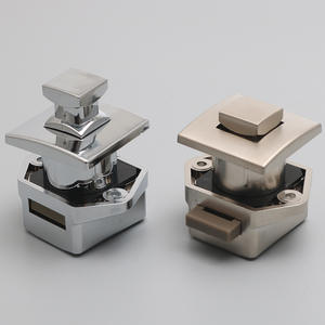 Serrures de tiroir sans clé pour camping-car, yacht et armoires de bateau, serrures à bouton-poussoir et à suspension avec poignées en bois pour la sécurité des meubles - Product Image 5