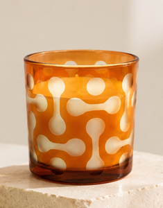 Modern Colorful Dot Glass Jar Scented <b>Paraffin</b> Wax Candle Cylinder Home Decoration Floral Plant Fragrance Aromatherapy - Product Image 2