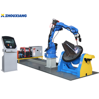 Nuevo Brazo Robótico Industrial para Producción Automotriz, Robot de Soldadura MIG con Viga en H