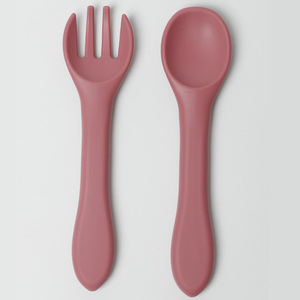 Juego de Cucharas de Silicona para Alimentación de Bebés, Portátiles, Flexibles y Reutilizables, Multicolores, Libres de BPA y de Grado Alimenticio, Marca Es-Pro, ODM/OEM Personalizado - Product Image 3
