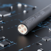 Câble en cuivre multiconducteurs (gaine extérieure isolante XLPE) 22AWG 4 conducteurs Tension nominale 0,6 kV/1000 V pour utilisation industrielle et informatique - LIBIN