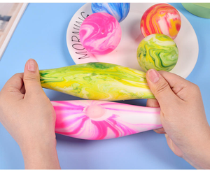 Hot Selling TPR Flour <b>Ball</b> <b>Squeeze</b> Toy Bright Colors Wholesale Anti-Stress Decompression Squishy Squashable Toy 5 to 7 Years - Product Image 4