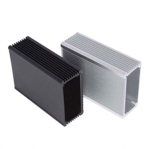 EBM IP54 Aluminum Alloy Power Amplifier Box Electronic <b>Enclosure</b> Customized PCB Aluminum Extrusion Case - Product Image 2