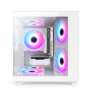 Boîtier PC de jeu de <span class=keywords><strong>bonne</strong></span> qualité, boîtier PC en verre trempé, <span class=keywords><strong>tour</strong></span> moyenne, châssis MATX, boîtier PC de jeu Micro ATX - Product Image 3