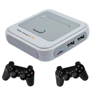 Best WiFi Super Console X Pro With 30000 Games Downloads Kid 4K HD TV Retro Consolas Video Game Console For playing