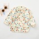 Bavoirs d'alimentation pour bébé certifiés OEKO, 100% coton, lavables, ajustables, à manches longues, imperméables, jetables, écologiques, antibactériens