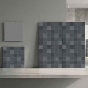 Carreaux de sol extérieurs en porcelaine émaillée numérique 40x40cm, motif bois éthiopien, qualité export - Product Image 1