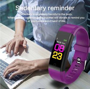 Braccialetto Fitness ID 115 più intelligente braccialetto intelligente vibrante sveglia Smart Band orologio Fitness Smartband per IOS Android - Product Image 3